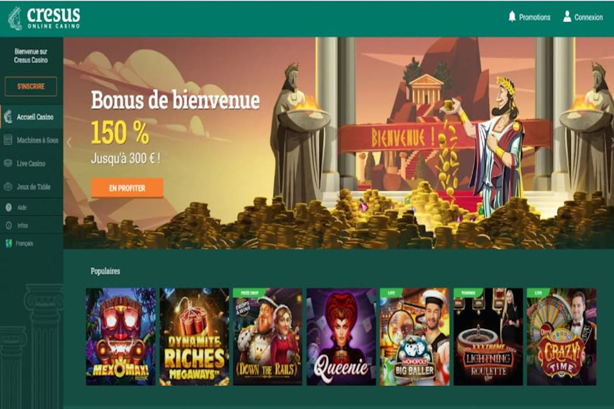 Cresus Casino : guide complet sur l’opérateur, bonus, VIP et retraits